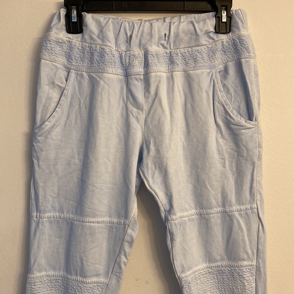 Venti 6 Baby Blue Pastel Moto Ankle Jogger Sweat Pants - Picture 3 of 3